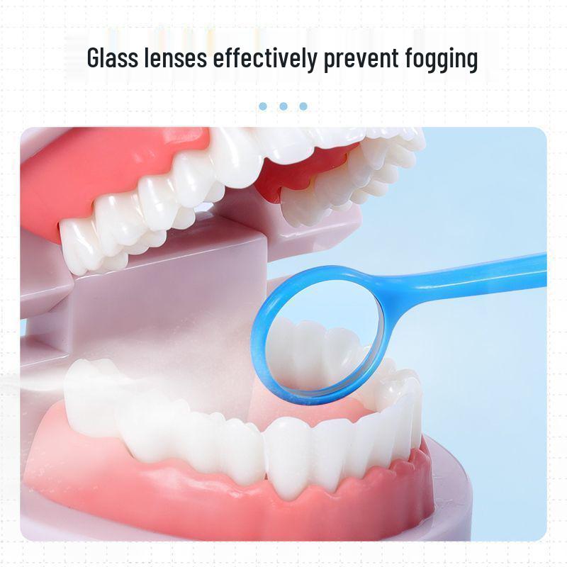 Anti-fog High-Definition Double-Sided Dental Mouth Mirror for Oral Care and Calculus Removal