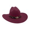 Outdoor Travel Fashion Sweet And Spicy Decorative Top Hat Wear Street Shot Retro Jazz Hat Popular Western Cowboy Hat