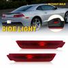 For 2010-2015 Chevy Camaro Rear Red Lens Side Marker Lights Lamp Housing LH RH A