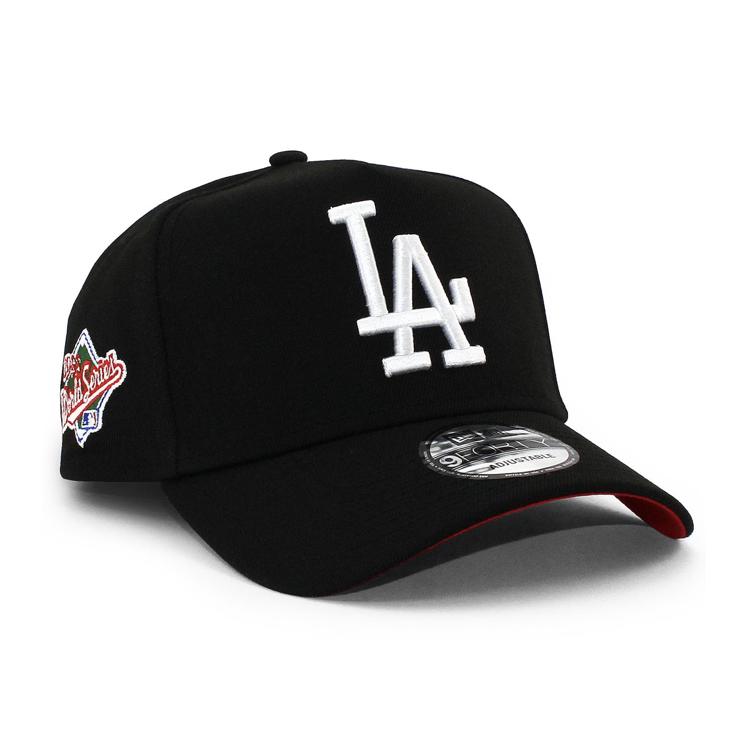 

Эксклюзивная кепка New Era 9FORTY снэпбэк Los Angeles Dodgers MLB 1988 WORLD SERIES КРАСНЫЙ КОЗЫРЕК КЕПКА СНЭПБЭК LA DODGERS 940 шляпа Шохей Отани AF A-FRAME чёрный
