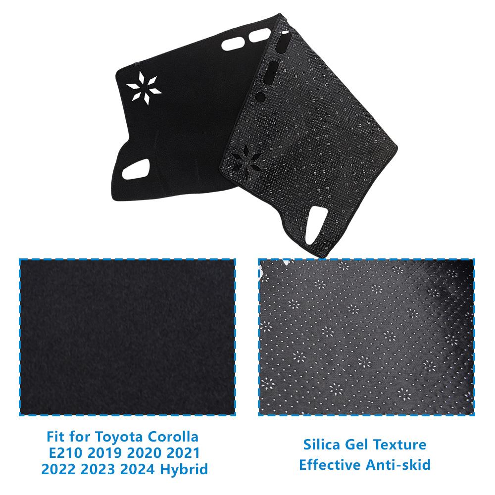 For Toyota Corolla E210 2019-2025 Hybrid Car Dashboard Cover Mat Pad Anti-UV Dash Sunshield Protector Carpet Car Accessories