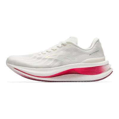 Cómodas Zapatillas Casuales de Running de Caña Baja Transpirables Antideslizantes y Resistentes al Desgaste que Absorben los Impactos Mujer zapatilla Blanco Rosa 122435561-8