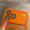 Shockproof Bumper Armor For Magsafe Matte Case for iPhone 17 Air 15 16 14 Plus 13 12 11 Pro Max PC TPU Camera Protection Cover