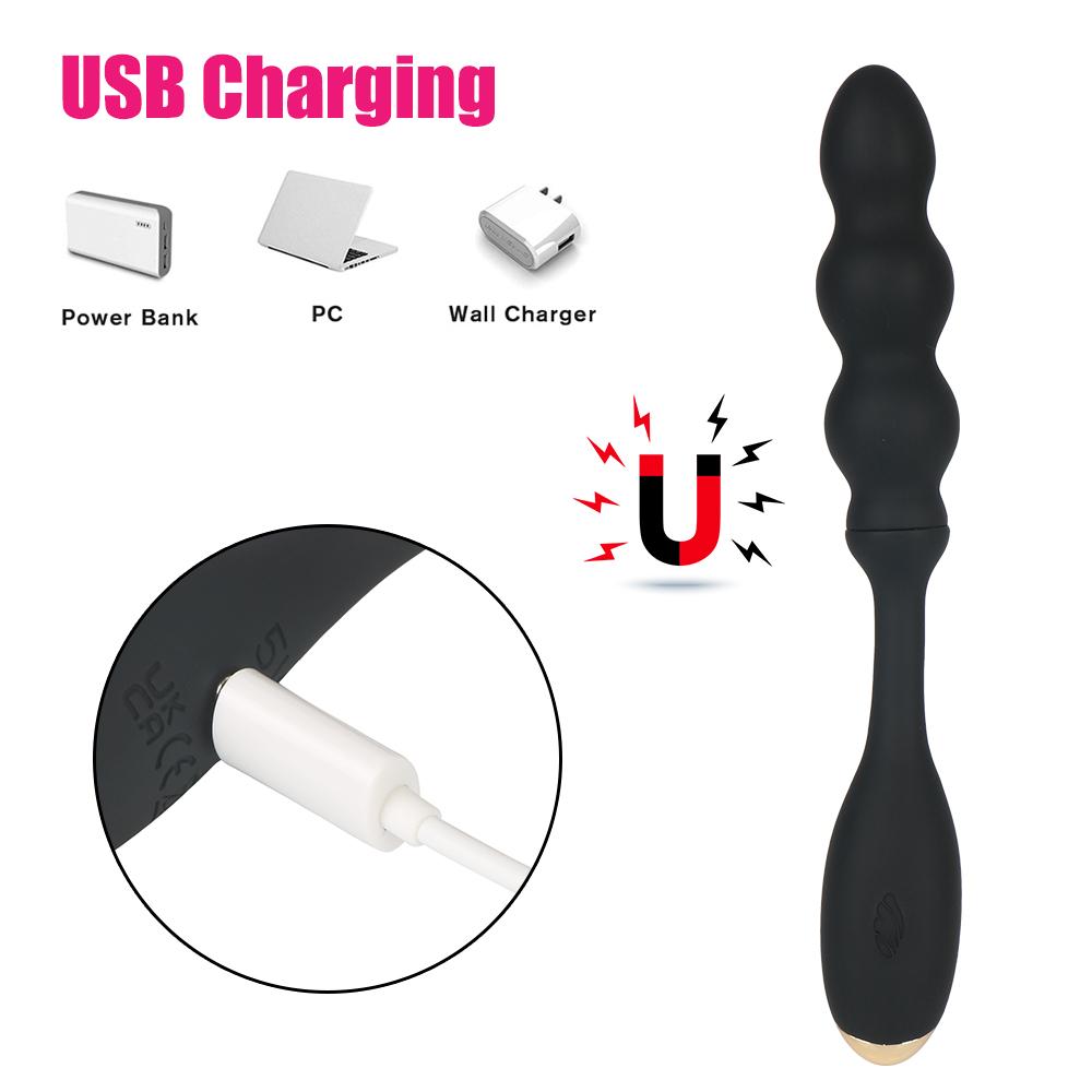 Erotic Anal Plug Clitoris Stimulator 9 modes Prostate Massage Sex Toys For Men Women