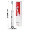 Wuasrgih Electric Toothbrush for Adults, Travel Electric Toothbrush - Adult Electric Toothbrush with 5 Modes | Lightweight Vibrating Toothbrush with S
