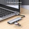 Six-in-One USB-C Hub for MacBook and Huawei Laptops