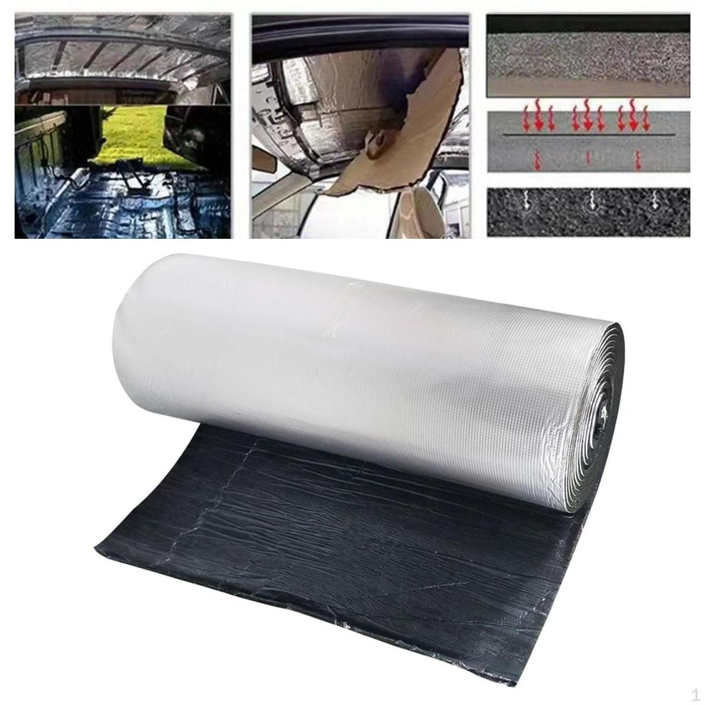 Car Heat Sound Deadening Mat Barrier Easy to Install Versatile Deadener Material for RV