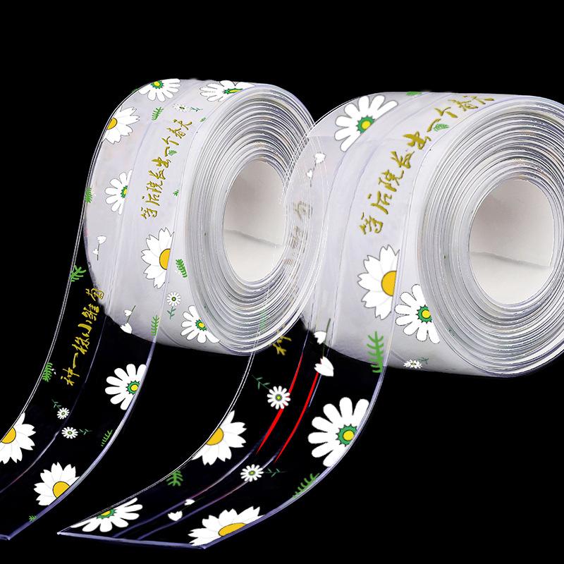 Kitchen Sink Sealing Tape Self-adhesive Waterproof Tape For Bathroom Toilet Crevice Strip Mold Proof Wall Sticker