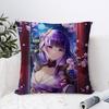 Genshin Impact Beelzebul Pillow Anime Pillow Sofa Bed Head Pillow Cover Cushion Cover 45x45 Cm Fashion