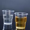 Copos de plástico para piquenique Platic. Copo de papel para festa ao ar livre, novos utensílios de mesa, transparentes, 160/170/200ml, 25/50 aniversário, cozinha descartável, bar