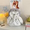 Schoolbag Cute Polka Dot Student School Bag Large Capacity Student School Bag Leisure Commuter Student Backpack Rabbit Ears Student School Bag