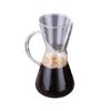 High Borosilicate Glass Coffee Pot with 304 Stainless Steel Double Filter