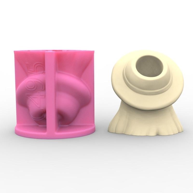 Durable Silicone Mold Exploy Casting Mould Girl Shaped Succulent Planter Molds Clay Molds for DIY Making Resin Flowerpot