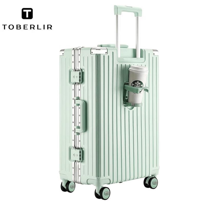 

TOBERLIR 20-inch Silent Aircraft Wheel Suitcase
