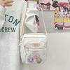 A Sweet and Color-blocking Crossbody Bag with A Single Shoulder