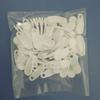 50 Pcs New White Curtain Track Clips Durable Multifunction Curtain Track Hooks Plastic Drapery Hooks Shower
