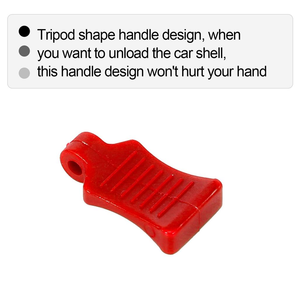 Remote Control Car Clips Pin, Fixing Pins with Tripod Handle for D90 1Celsius10 RC Cars