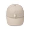 MLB Cotton Baseball Caps Unisex Light Beige Fashion 3ACPVV14N-43SAS