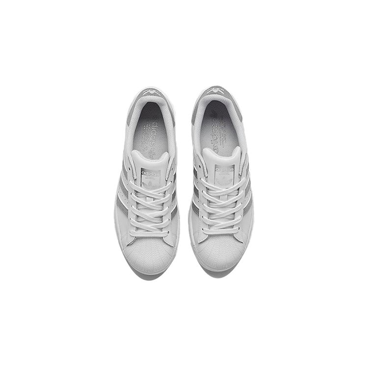 Adidas Originals Superstar Series Girls Are Awesome Retro Casual Low Top Kids Sneakers Kids Sneakers White Gray H67668