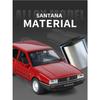 1/32 Volkswagen Santana Alloy Metal Diecast Model Car Classic Sentiment Collections Decorative Ornaments Birthday Gifts with Boy