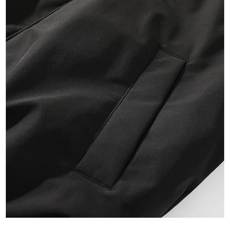 Herren Luxus Bergadler Lammwolle Winter Daunenjacke