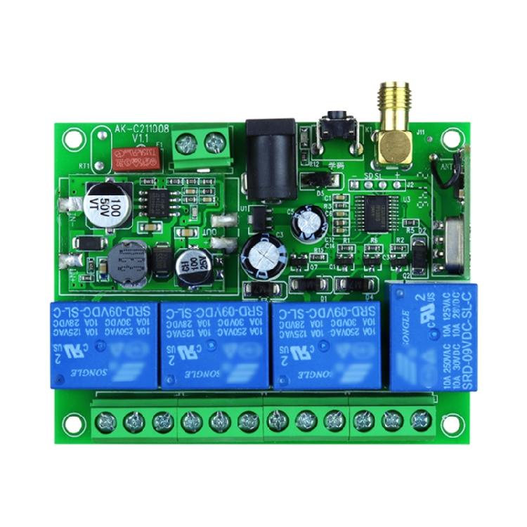 3000m DC 12V 24V Controller RF Wireless Remote Control  System 315/433MHz