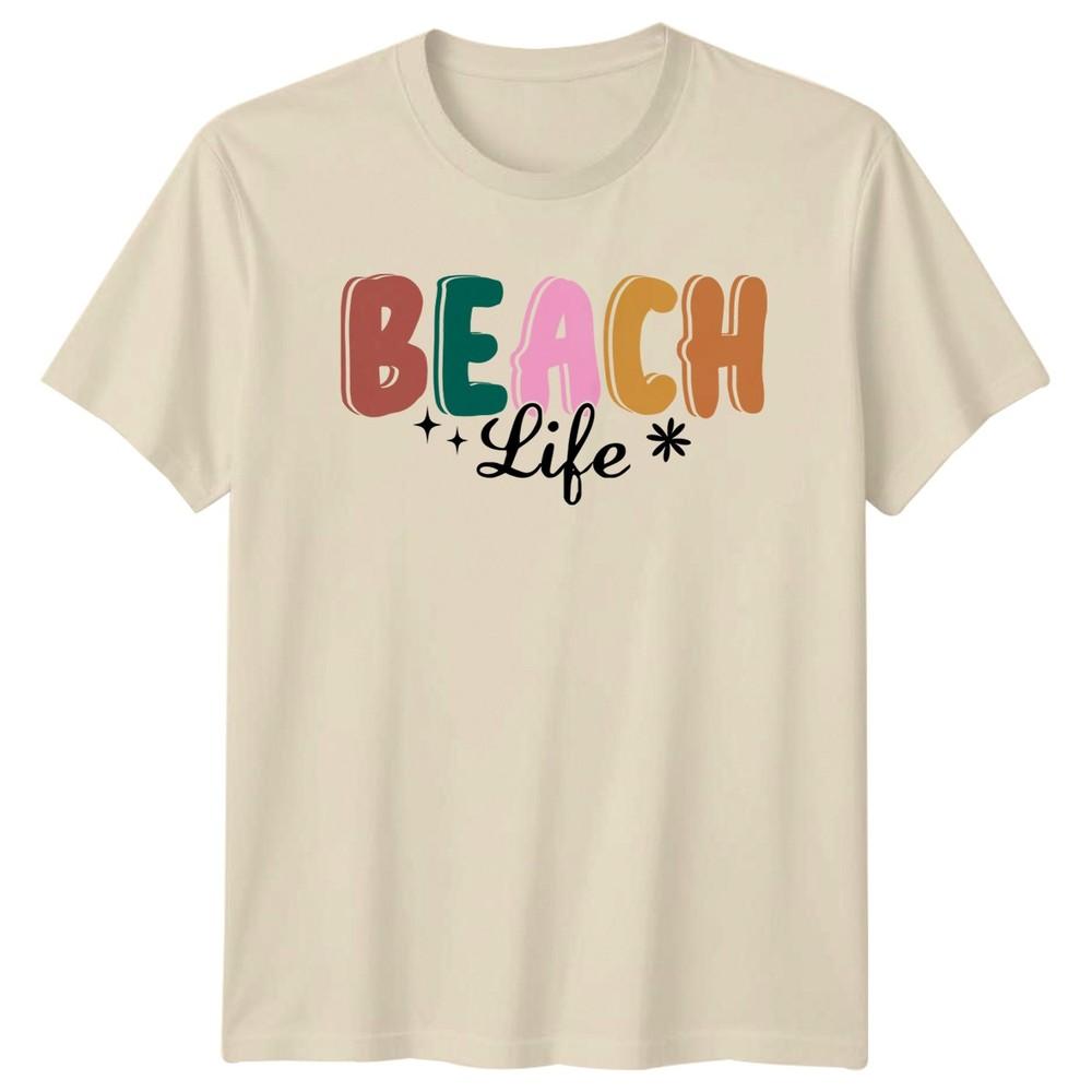 Beach Life TShirt Summer Vacation Coastal Lifestyle Birthday Gift For Him Her