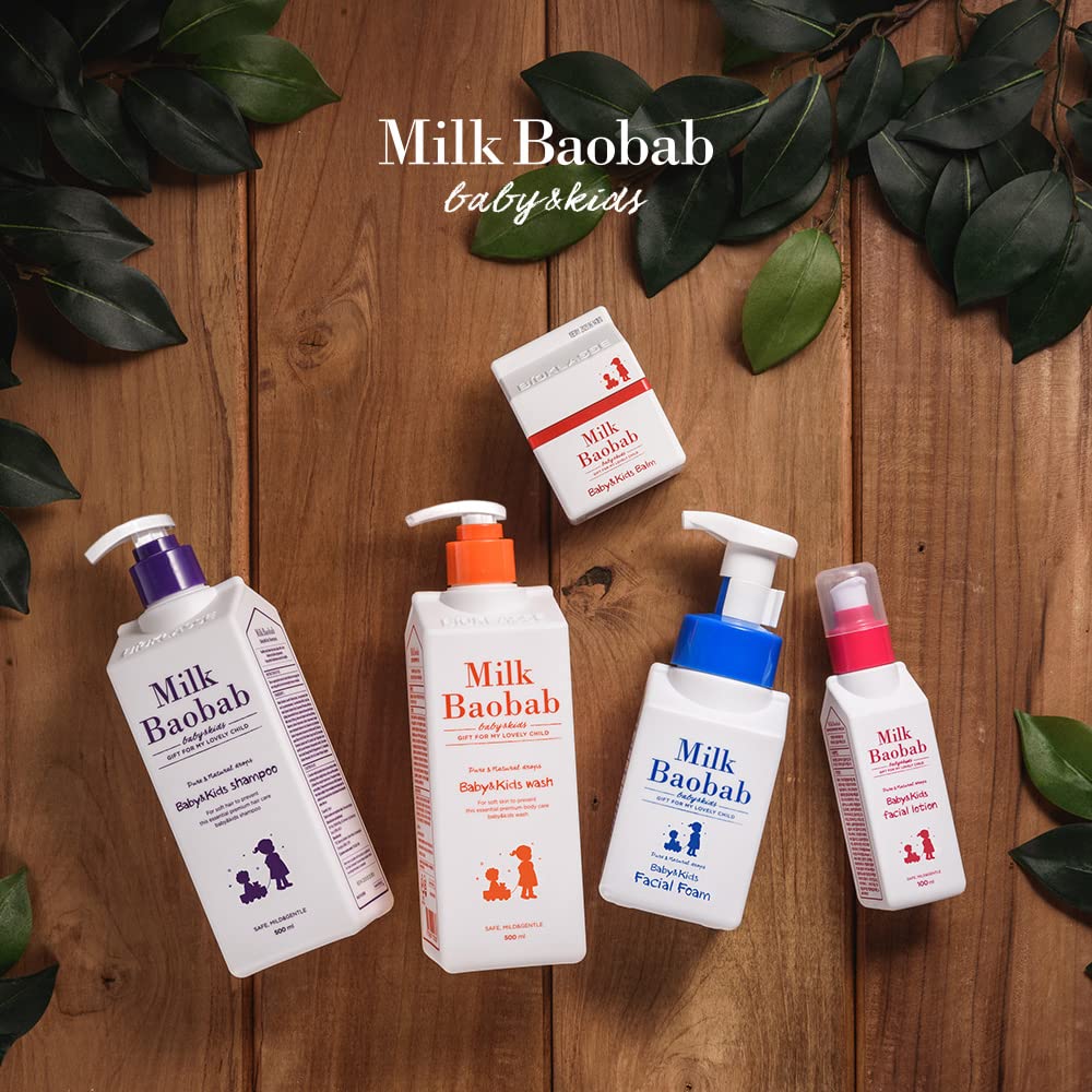 Milk Baobab [Official] Organic Kids Line (Organic Baby & Kids Mild Lotion 500ml)