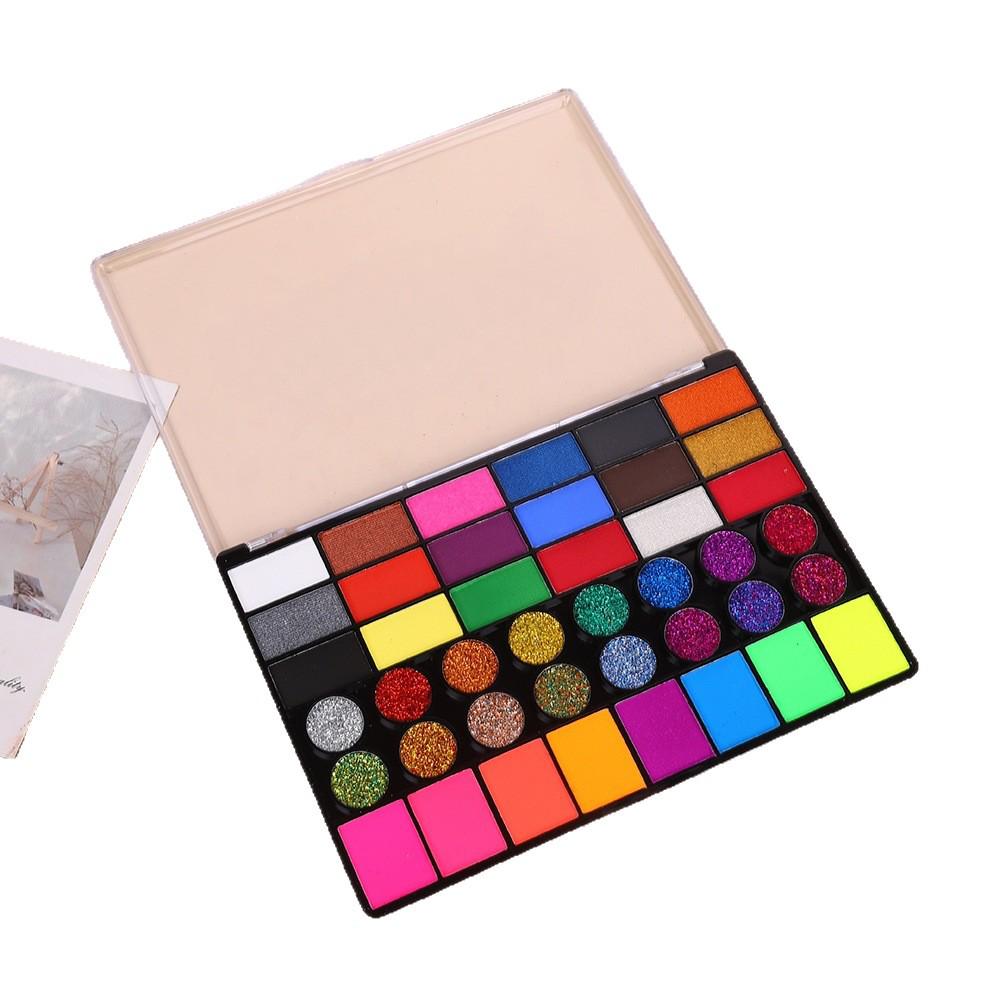Set di Vernici per il Corpo Idrosolubili da 42 Colori per Pittura Facciale Festiva