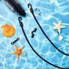 Canoes Bungees Shock Cord Hook Hanging End Hook Canoes Accessories Boats Hook for Fishing Boats and Water Sport