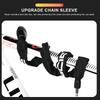RIDERACE Candado de Cadena para Bicicleta Portátil Antirrobo Alta Seguridad Candado para Bicicleta de Montaña MTB Con 2 Llaves Para Scooter Eléctrico E-Bike
