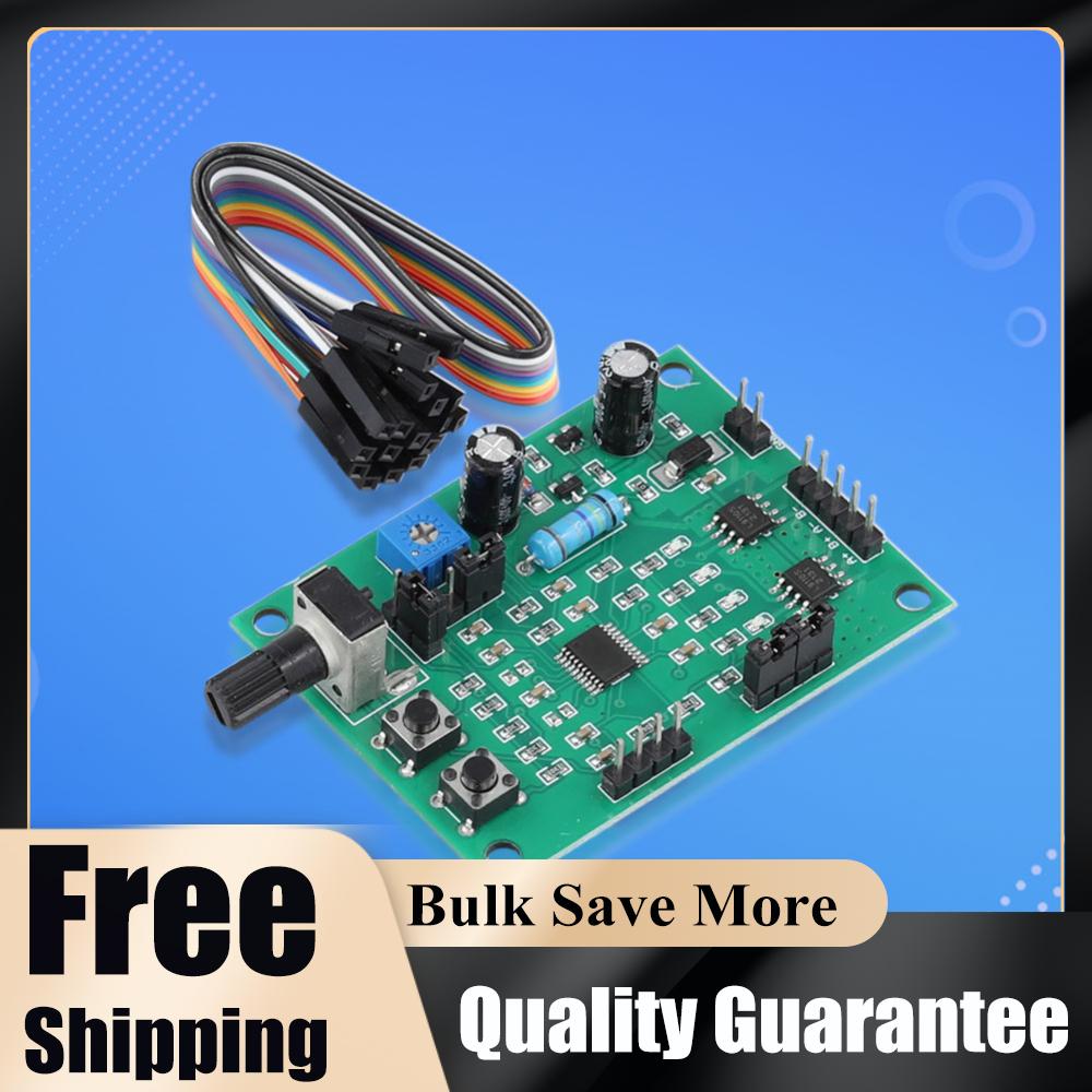 

Mini Stepper Motor Speed Controller 2-Phase 4-Wire 4-Phase 5-Wire Step Motor Speed Controller Module Multi-Function for DIY as show