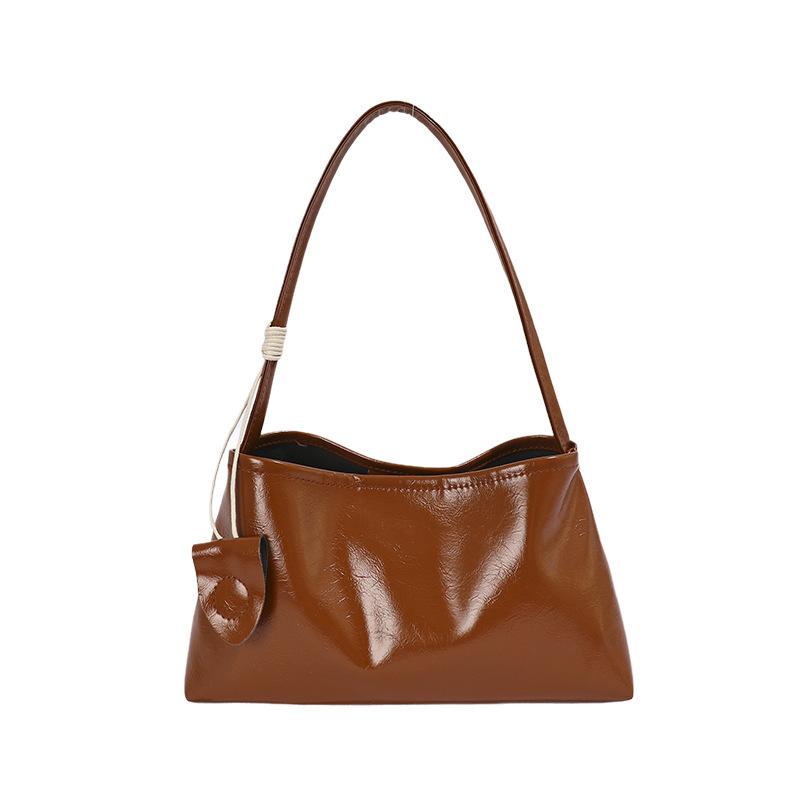 French Retro Atmosphere Armpit Bag Women's New High-end Portable Shoulder Bag Versatile Temperament Tote Bag
