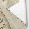 Middle Earth Map Print Blanket - Skin-Friendly Soft Warm, Thickened for 4 Seasons, Home & Office Use