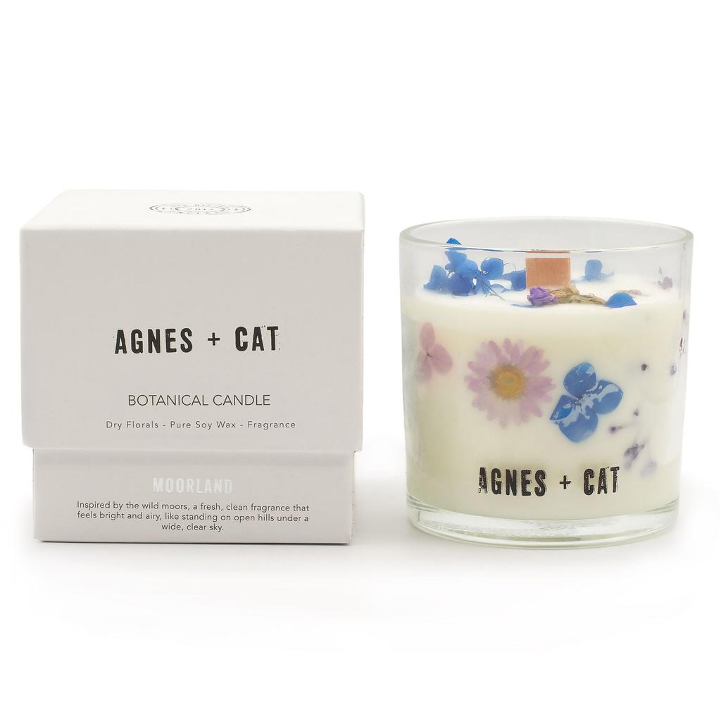 Agnes + Cat Botanical Soy Wax Candle – Moorland