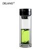 DELANG Jinglian Series Double-Layer Glass Mug with Tea Infuser