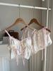Emotional Lingerie: Fun & Sexy Japanese-Style Bow Camisole and Pajama Set