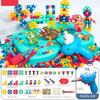 Toys Assembly Educational Toys Toys Tool Set Electric Drill Screw Nut 3D Puzzle Pretend Play Dinosaur Drilling for Children Boys