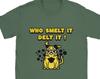 Who Smelt It Dog T-Shirt and Kids Shirt: Novelty Gag Gift Tee