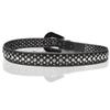 Rock Style Waist Belt with Shinning Rhinestone for Woman Men Jeans Formal Dress