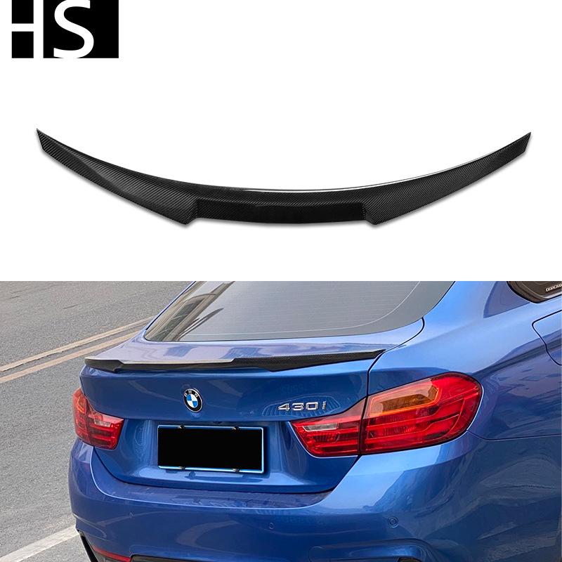 

Carbon Fiber M4 Style Rear Wing Spoiler for BMW 4 Series F36 (2014-2020) Yes чёрный