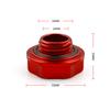 Power Oil Radiator Cap +Water Cap Cover Fuel Filler Tank For Honda Civic