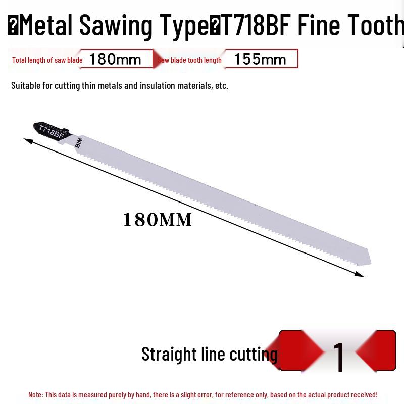 Curved Woodworking Aluminum Saw Blade: Fine, Coarse, Straight & Reciprocating Teeth for Electric Saws