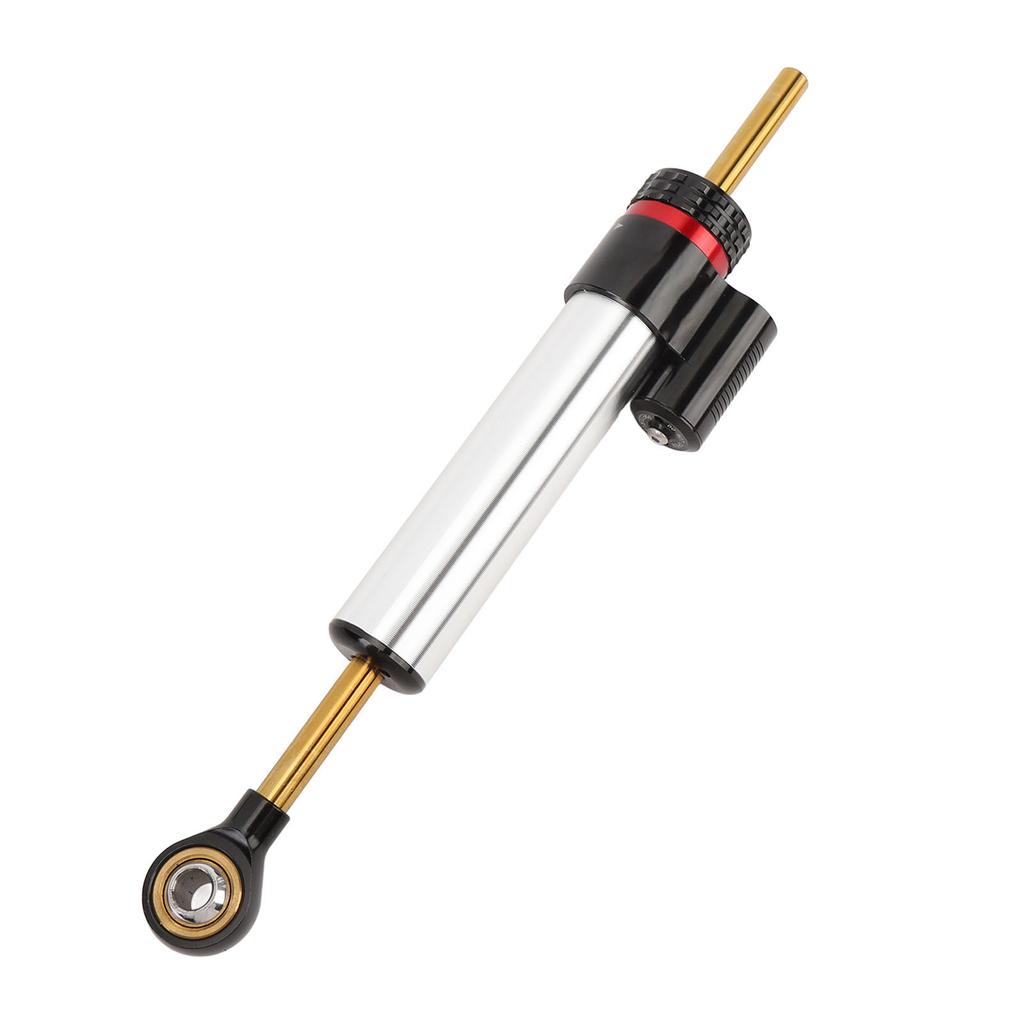 Amortecedor de Direção de Motocicleta Ajustável Liga de Alumínio 6061 Estabilizador de Direção Universal para Motocicleta Acima de 600cc