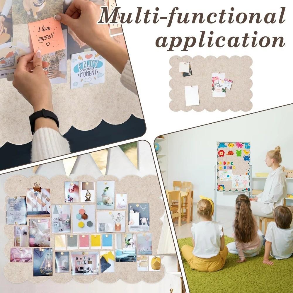 Felt pin Board Large Photo Display Board Ins Decorative Panel  For Office Home Classroom