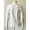 Women Comfort Versatile T-Shirt, Casual Round Neck Shoulder Short Sleeve Top for Inner & Outer Wear