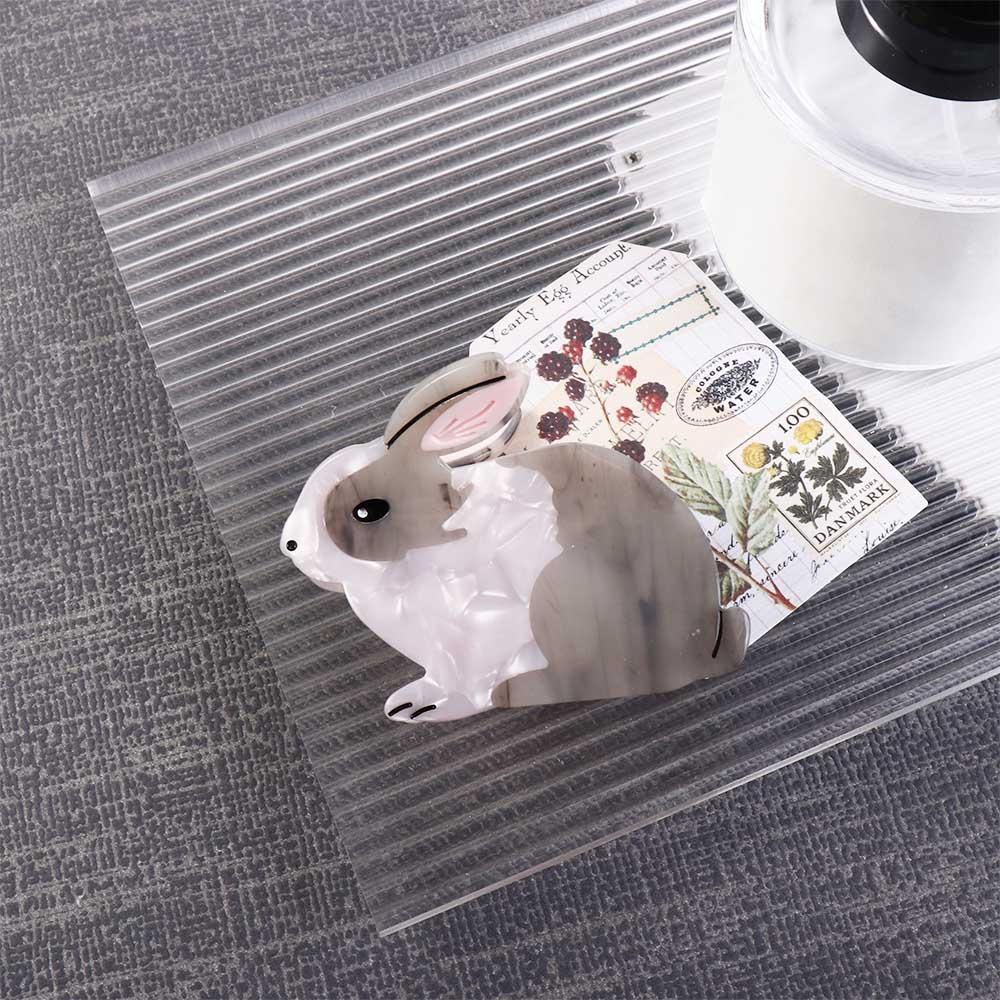 Bunny Animal Ponytail Holder Headdress Shark Clip Hair Accessories Rabbit Hair Claw Korean Style Crab Clip Women Hair Clips