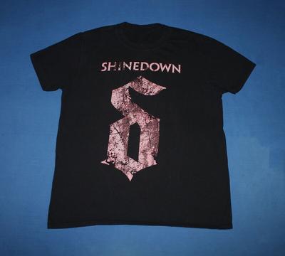 Shinedown Gift For Fans Black T-Shirt Cotton All Size 7D1711
