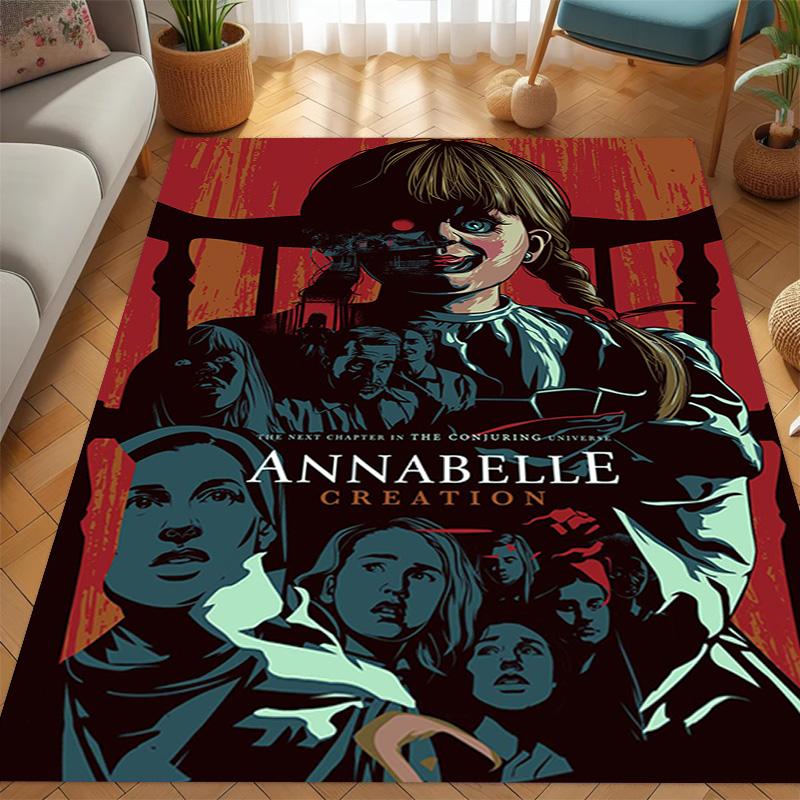 Darkness Unleashed: Annabelle's Creation carpet floor mats Doormat Room Dormitory decoration Bathroom mat
