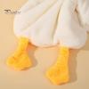 Home Decor Hand Towel with Hanging Loop Highly Absorbent Quick Drying High-Quality Wear Resistant Cute Goose Design Kitchen Cloth Dish Christmas
